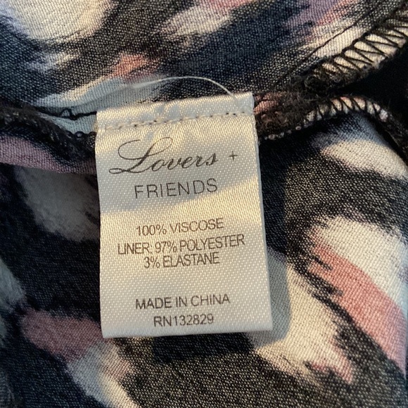 Lovers + Friends Dakota Spotted Sweetheart Neckline Strapless Jumpsuit: 4824 - Picture 12 of 13